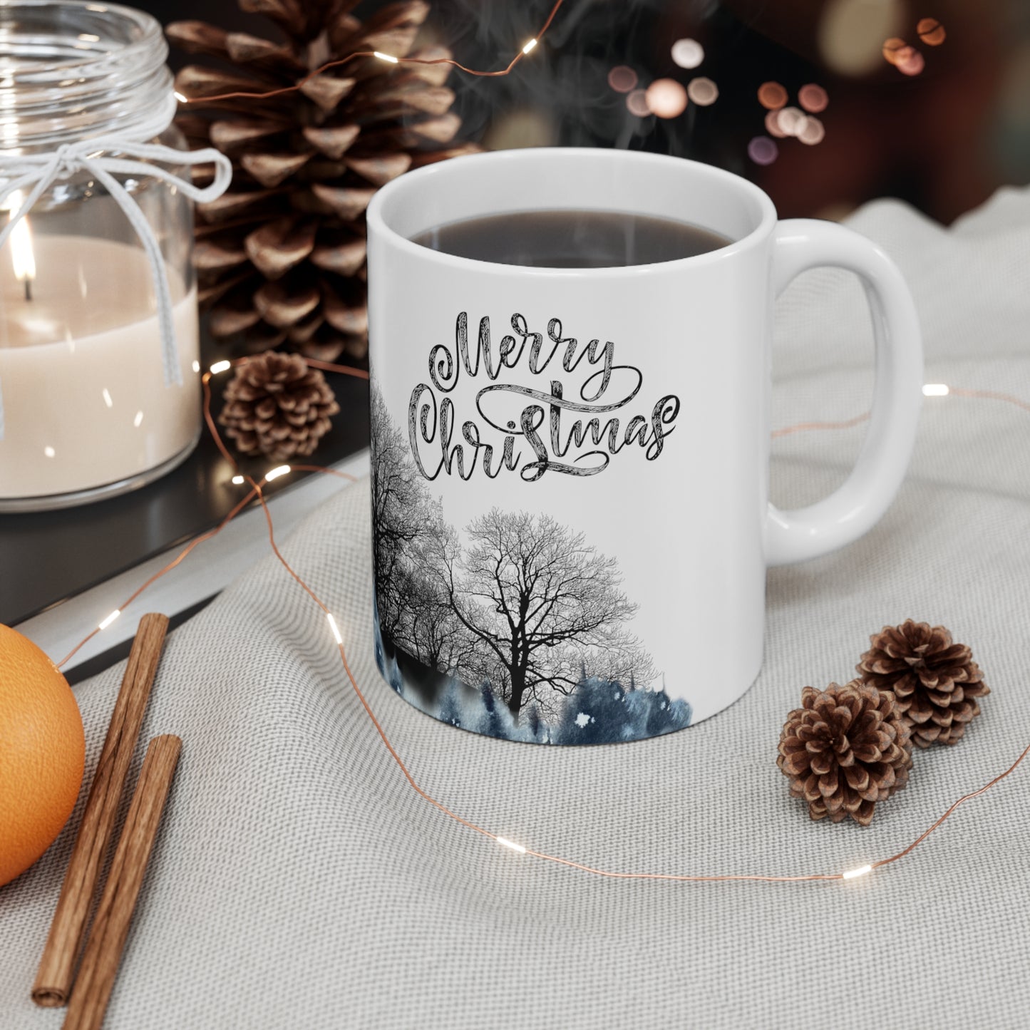 Introducing our enchanting Holiday Mug