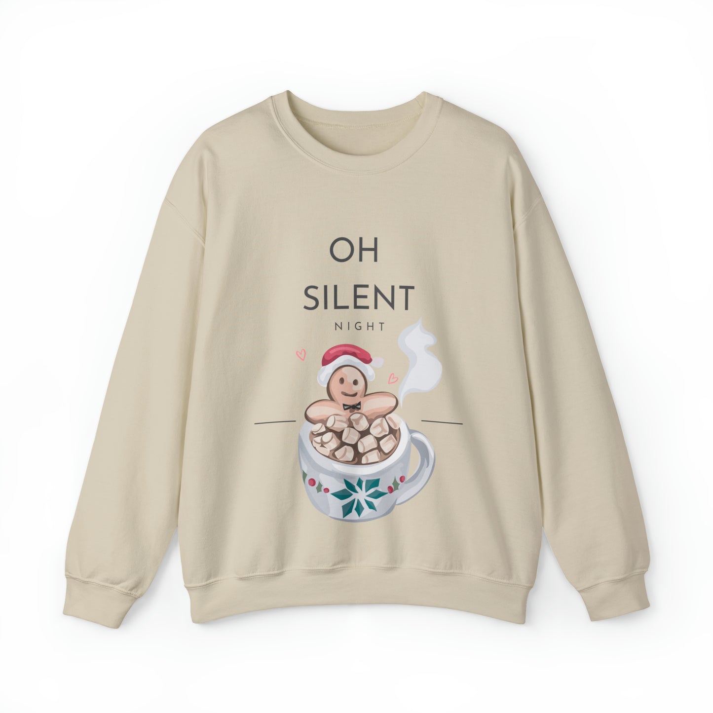 Introducing our cozy “Oh Silent Night” Sweatshirt